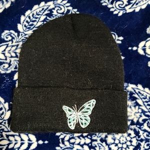 Butterfly beanie